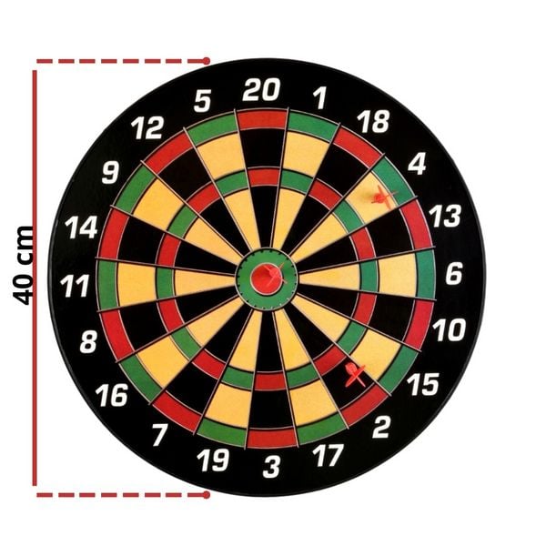Produktbild: Karella 484501 - Dartboard Magnet - Modell Family inkl. 6 Magnetdarts