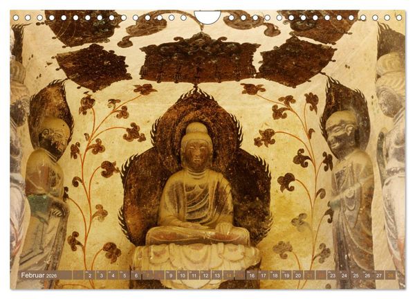 Produktbild: Mystische Wesen &ndash; Buddhistische Kunst im Himalaya (Wandkalender 2026 DIN A4 quer), CALVENDO Monatskalender