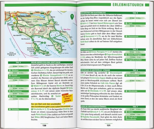 Produktbild: MARCO POLO Reisef&uuml;hrer Chalkidik&iacute;, Thessalon&iacute;ki