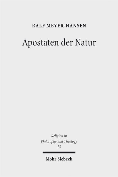 Produktbild: Apostaten der Natur