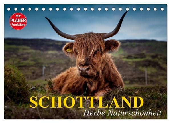 Produktbild: Schottland. Herbe Natursch&ouml;nheit (Tischkalender 2026 DIN A5 quer), CALVENDO Monatskalender