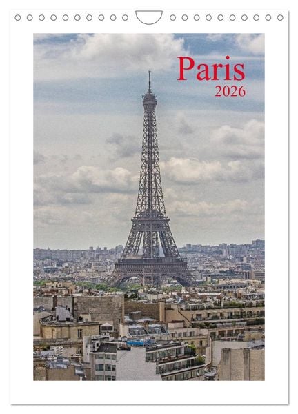 Produktbild: Paris (Wandkalender 2026 DIN A4 hoch), CALVENDO Monatskalender