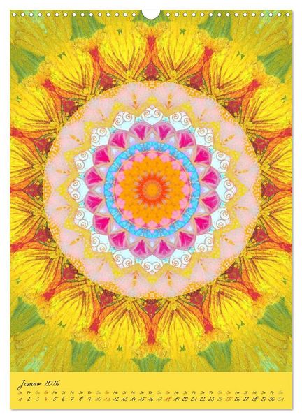 Produktbild: Mandala Energien (Wandkalender 2026 DIN A3 hoch), CALVENDO Monatskalender