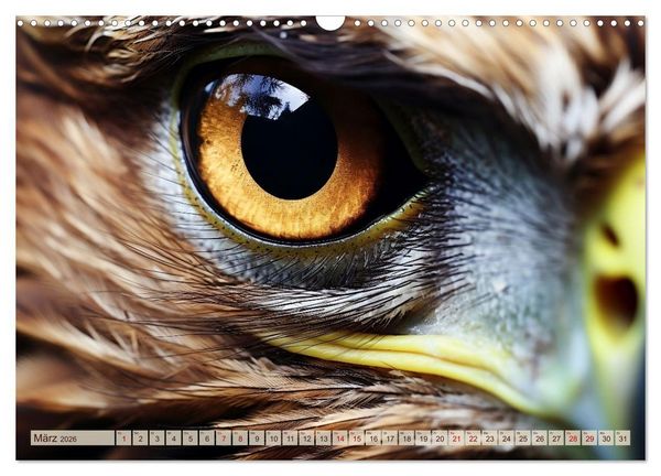 Produktbild: Schau mir ins Auge (Wandkalender 2026 DIN A3 quer), CALVENDO Monatskalender