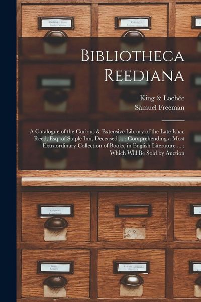 Produktbild: Bibliotheca Reediana