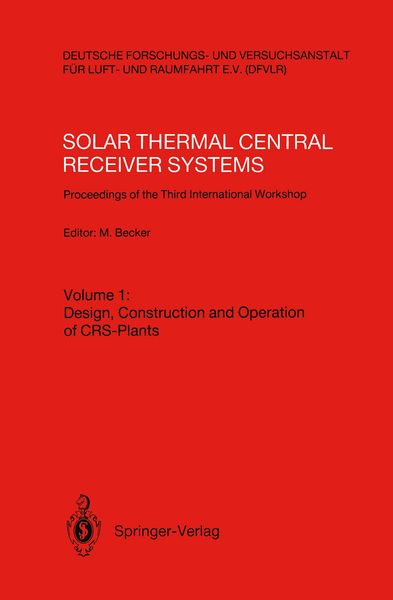 Produktbild: Solar Thermal Central Receiver Systems