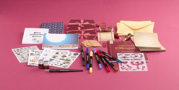 Produktbild: Adventskalender Zauberhafte Eulenpost: 24 &Uuml;berraschungen f&uuml;r Papeterie-Lover