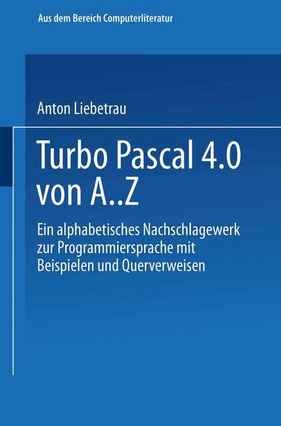 Produktbild: Turbo Pascal 4.0 von A. Z