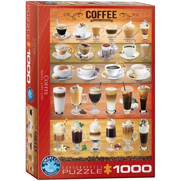 Produktbild: Puzzle 1000 Teile - Coffee