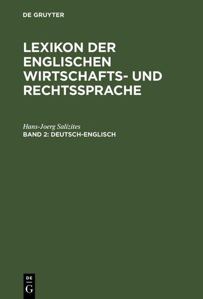 Produktbild: Deutsch-Englisch
