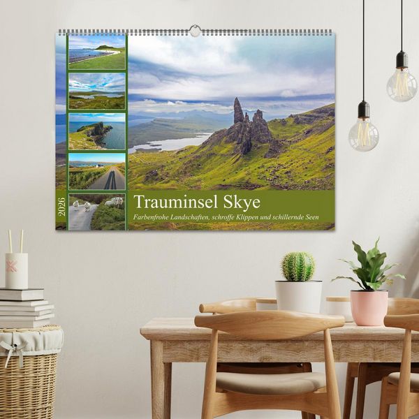 Produktbild: Trauminsel Skye (Wandkalender 2026 DIN A2 quer), CALVENDO Monatskalender