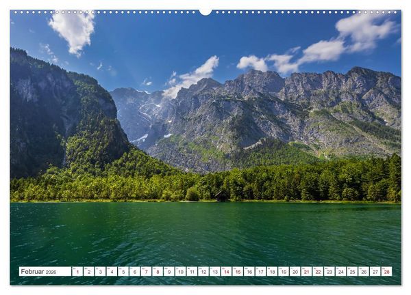 Produktbild: Bayern - Seen, Berge, Landschaft (Wandkalender 2026 DIN A2 quer), CALVENDO Monatskalender