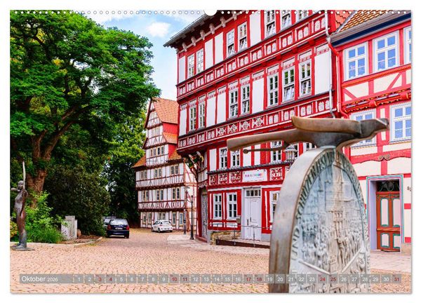 Produktbild: Ein Blick auf Duderstadt (Wandkalender 2026 DIN A2 quer), CALVENDO Monatskalender