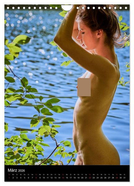 Produktbild: Akt am See (Wandkalender 2026 DIN A4 hoch), CALVENDO Monatskalender