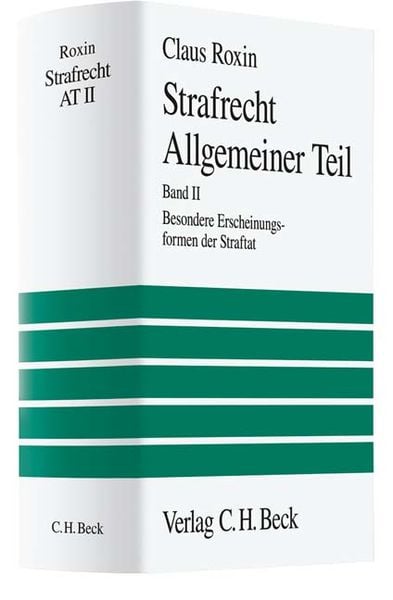 Produktbild: Strafrecht Allgemeiner Teil Bd. 2: Besondere Erscheinungsformen der Straftat