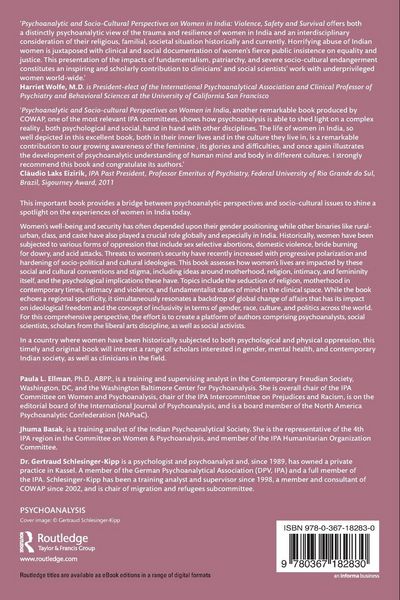 Produktbild: Psychoanalytic and Socio-Cultural Perspectives on Women in India