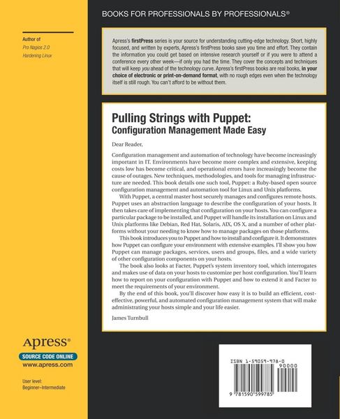 Produktbild: Pulling Strings with Puppet