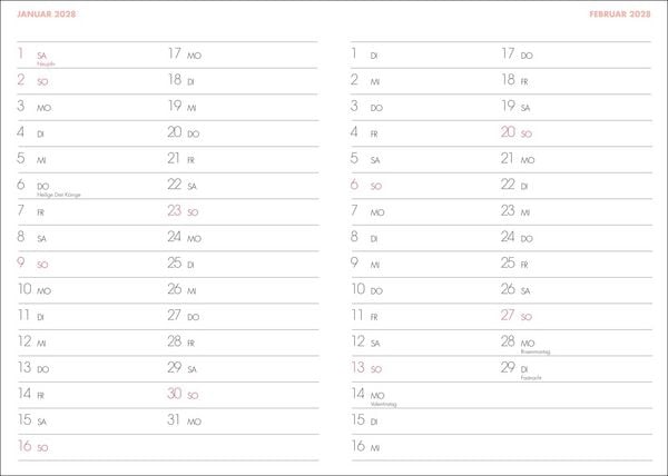 Produktbild: Lady Terminkalender A6 2027
