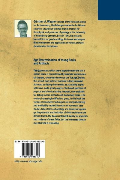 Produktbild: Age Determination of Young Rocks and Artifacts