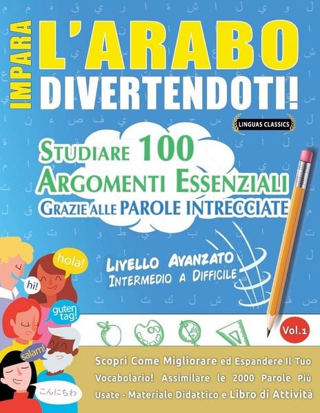 Produktbild: IMPARA L'ARABO DIVERTENDOTI! - LIVELLO AVANZATO