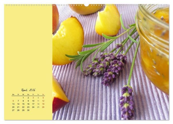 Produktbild: Ach, sind die s&uuml;&szlig;! Rezepte zu Konfit&uuml;ren, Fruchtaufstrichen und Gelees (Wandkalender 2026 DIN A2 quer), CALVENDO Monatskalender