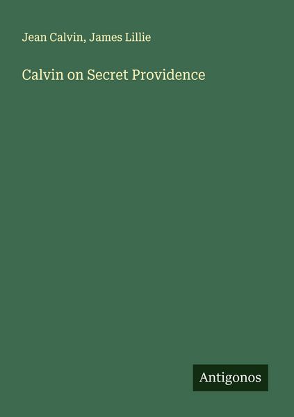 Produktbild: Calvin on Secret Providence