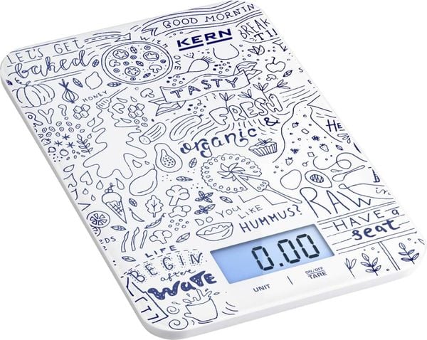Kern FGE 5K-3 Küchenwaage digital Wägebereich (max.)=5000g Mehrfarbig 230 x 152 x 15