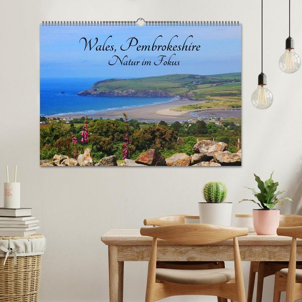 Produktbild: Wales Pembrokeshire - Natur im Fokus- (Wandkalender 2026 DIN A2 quer), CALVENDO Monatskalender