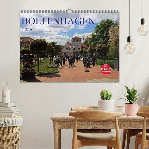 Produktbild: Boltenhagen 2026 (Wandkalender 2026 DIN A2 quer), CALVENDO Monatskalender