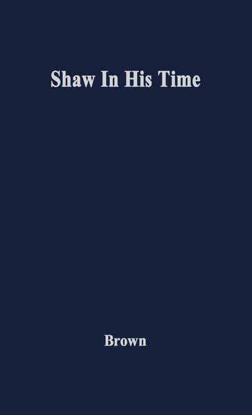 Produktbild: Shaw in His Time