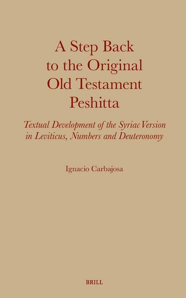 Produktbild: A Step Back to the Original Old Testament Peshitta