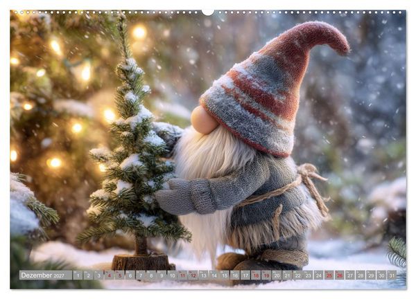 Produktbild: Wichtelgl&uuml;ck zwischen Wald und Wiese (Wandkalender 2027 DIN A2 quer), CALVENDO Monatskalender