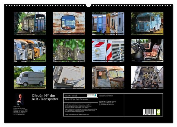 Produktbild: Citro&euml;n HY der Kult -Transporter (Wandkalender 2026 DIN A2 quer), CALVENDO Monatskalender