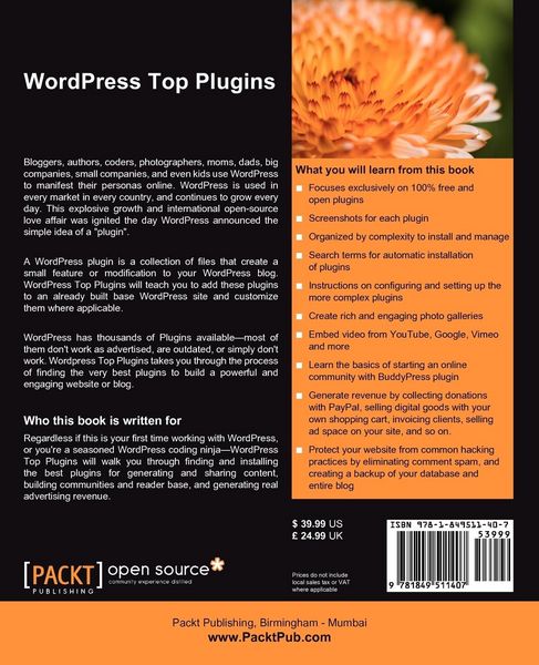 Produktbild: Wordpress Top Plugins