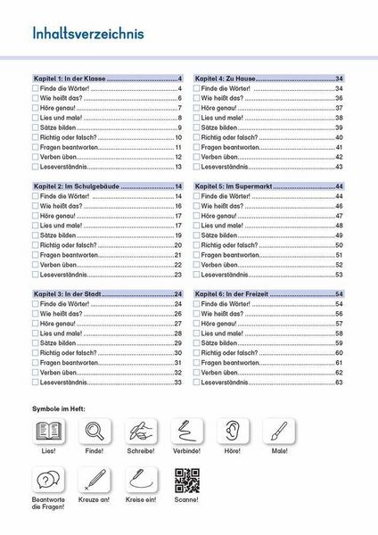 Produktbild: Mein DaZ-Lernheft &ndash; Mit Wimmelbildern Wortschatz und Grammatik &uuml;ben