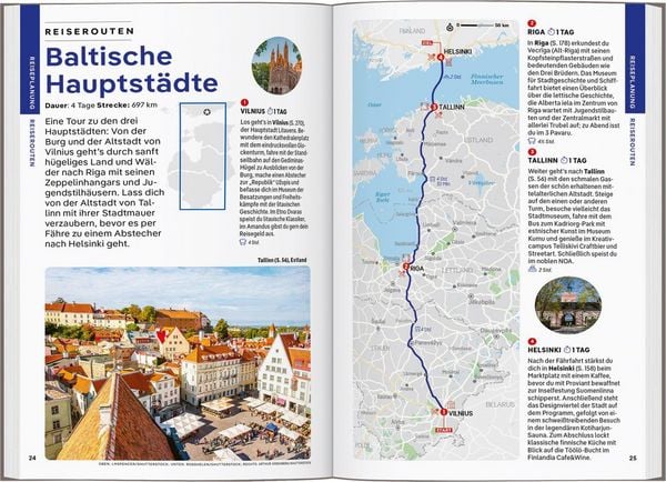 Produktbild: LONELY PLANET Reisef&uuml;hrer Estland, Lettland & Litauen