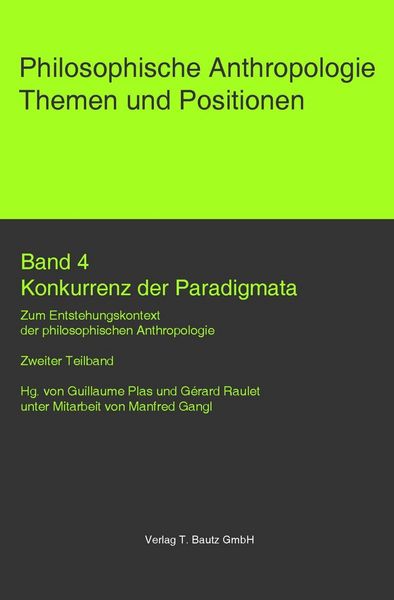 Produktbild: Konkurrenz der Paradigmata.