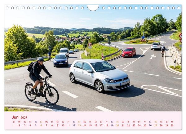 Produktbild: Roundabouts - Kreisverkehre (Wandkalender 2027 DIN A4 quer), CALVENDO Monatskalender