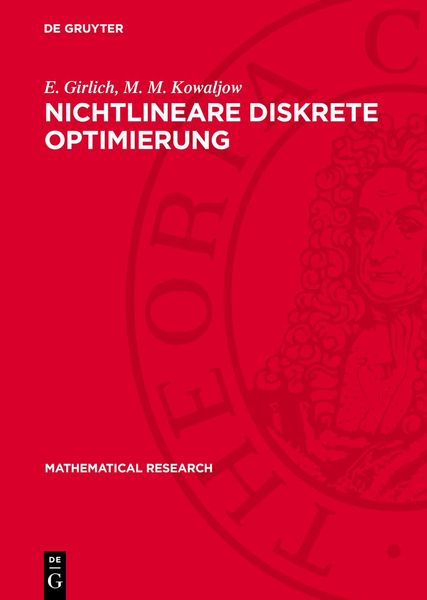 Produktbild: Nichtlineare diskrete Optimierung