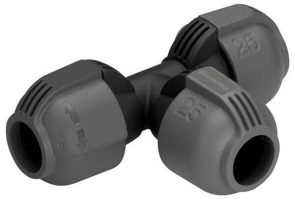 Produktbild: Gardena Sprinklersystem T-St&uuml;ck 25mm (1") &Oslash; 02771-20