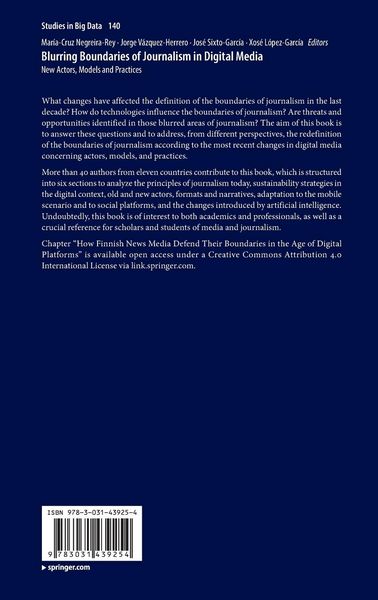 Produktbild: Blurring Boundaries of Journalism in Digital Media