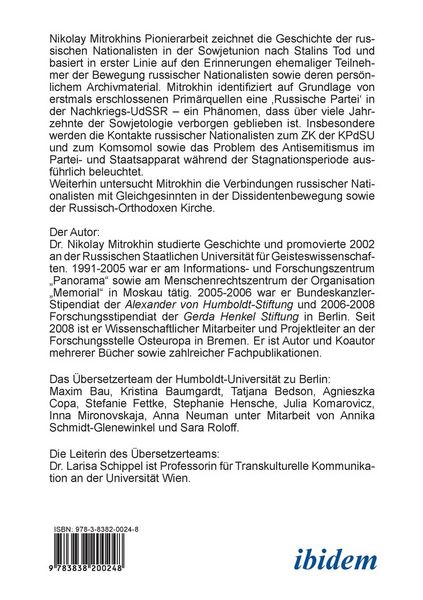 Produktbild: Die "Russische Partei"