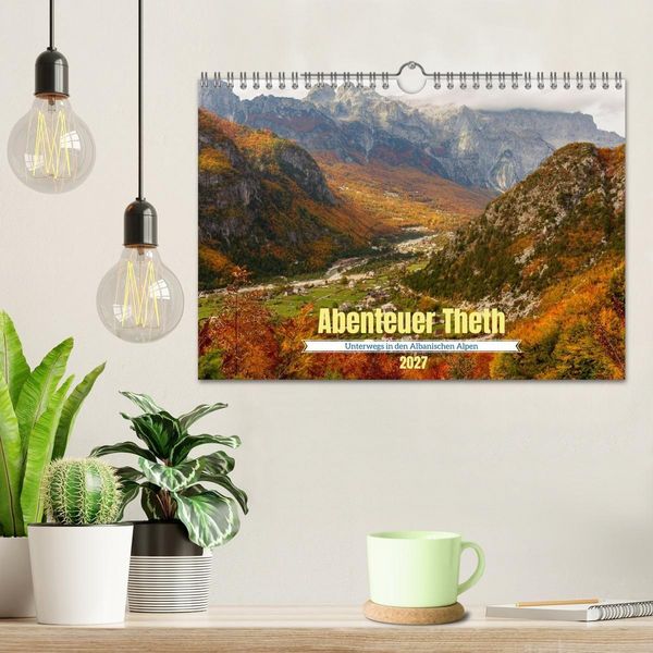 Produktbild: Abenteuer Theth - Unterwegs in den Albanischen Alpen (Wandkalender 2027 DIN A4 quer), CALVENDO Monatskalender