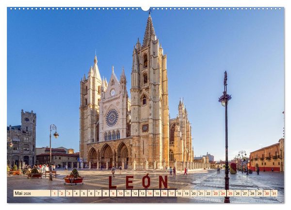 Produktbild: Nordspanien, Meer, endlose Str&auml;nde, Geschichte und Kultur by VogtArt (Wandkalender 2026 DIN A2 quer), CALVENDO Monatskalender
