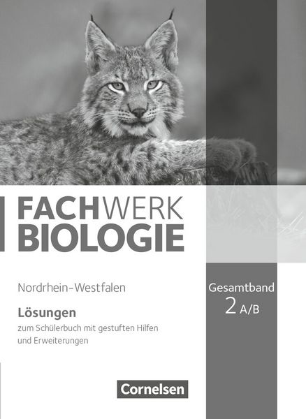 Produktbild: Fachwerk Biologie - Nordrhein-Westfalen 2013 - Gesamtband 2 A/B