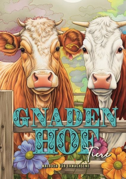 Produktbild: Gnadenhof Tiere Malbuch f&uuml;r Erwachsene
