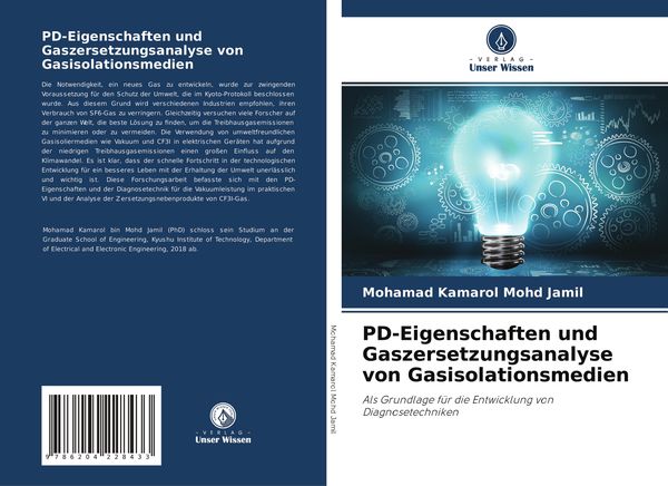 PD-Eigenschaften und Gaszersetzungsanalyse von Gasisolationsmedien, Taschenbuch von Mohamad Kamarol Mohd Jamil, Verlag Unser Wissen, 9786204228433