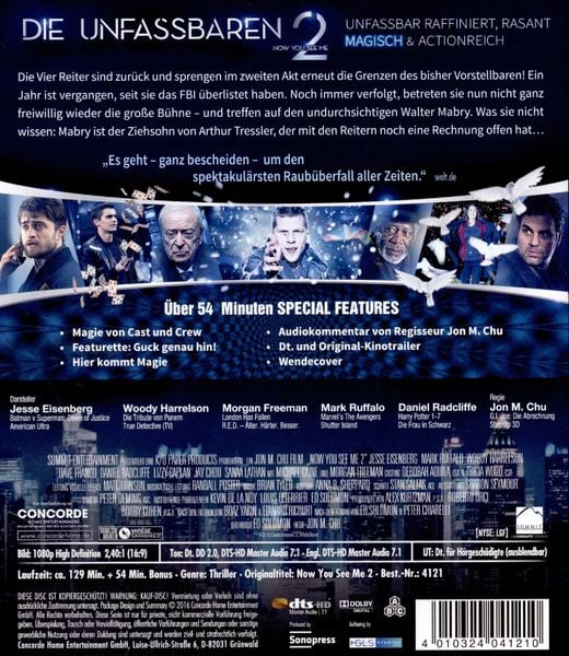 Produktbild: Die Unfassbaren 2