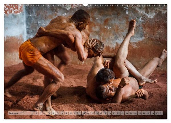 Produktbild: Alltag in Indien (Wandkalender 2026 DIN A2 quer), CALVENDO Monatskalender