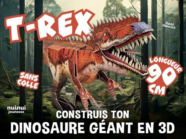 Produktbild: T-rex : construis ton dinosaure g&eacute;ant en 3D
